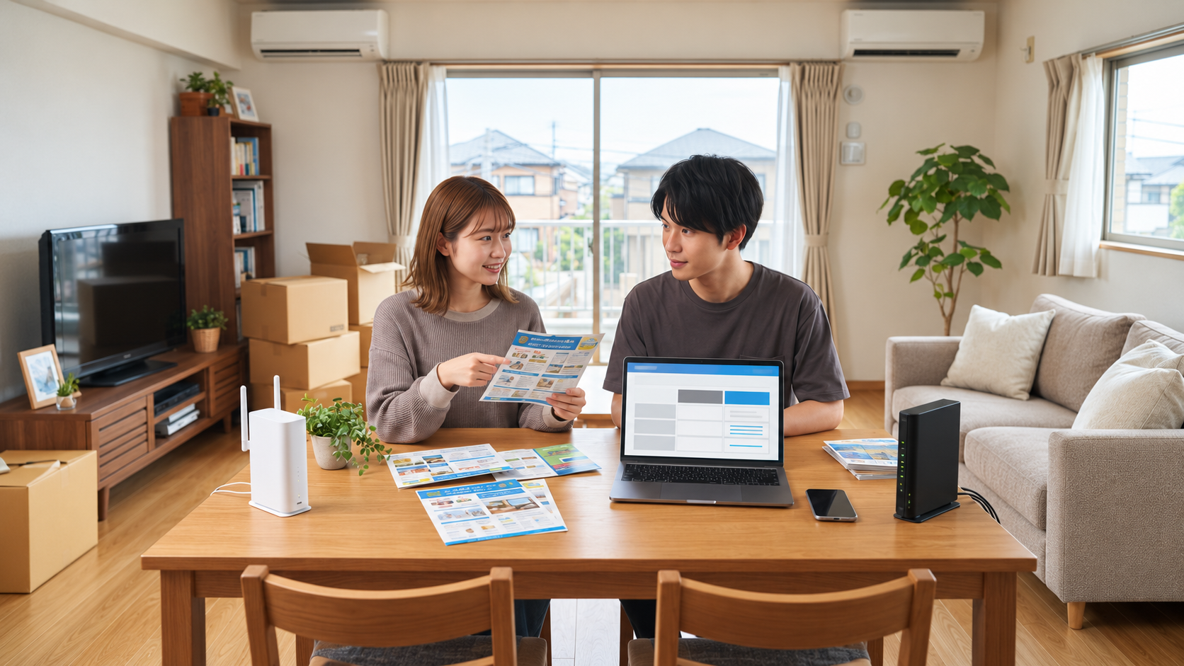 日本でお引越し後、ホームルーターと固定回線のどちらを選ぶべき？