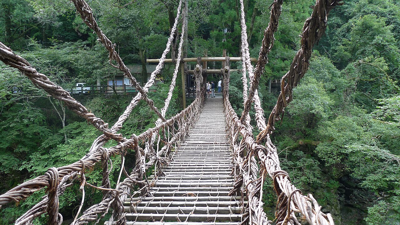 祖谷のかずら橋